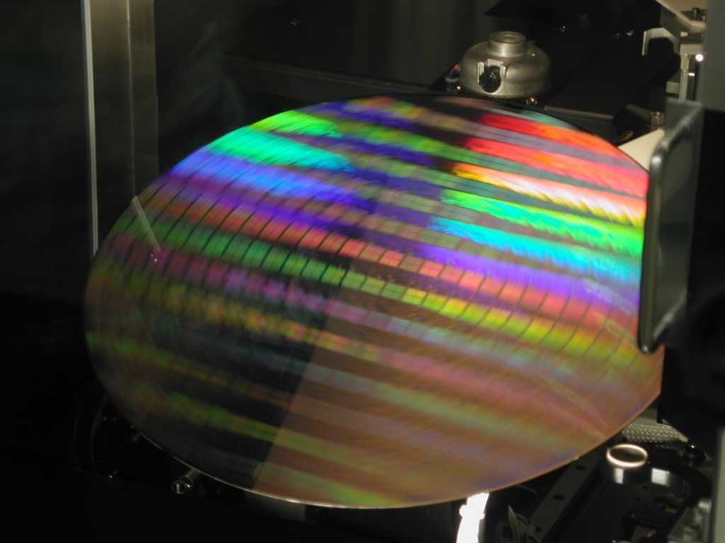 Intel wafer spin